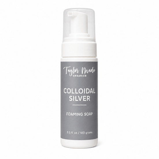 Colloidal Silver Foaming Cleanser – Face, Hand & Body Wash