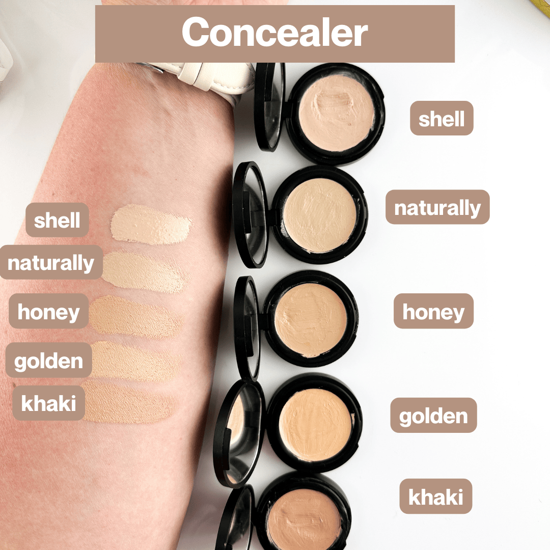 Organic Cream Concealer – Lightweight, Buildable Coverage