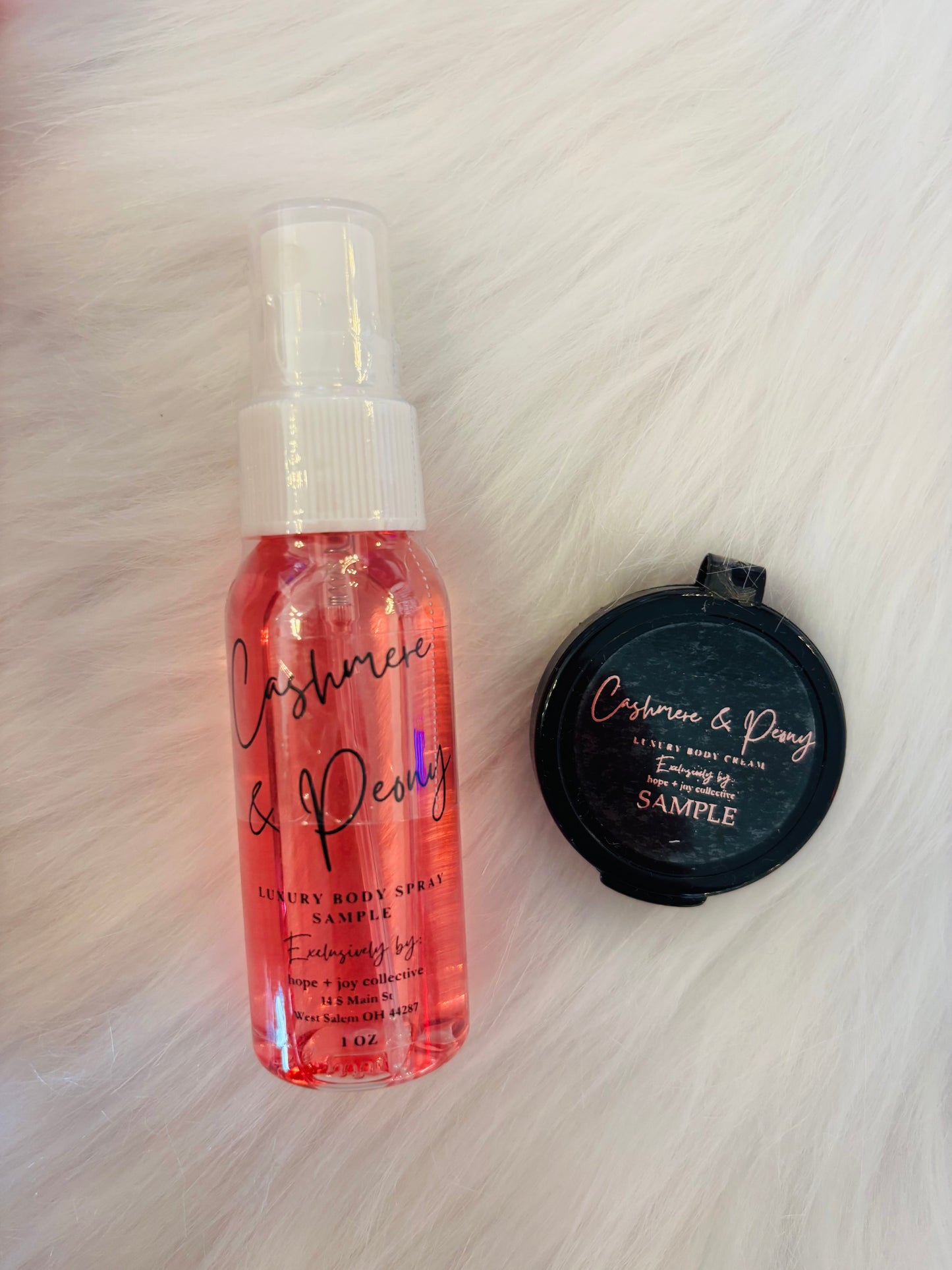 hope + joy collective beauty, cosmetics Cashmere & Peony HJC Luxury Body Care Discovery Duo Set HJC Luxury Body Care Discovery Duo Set