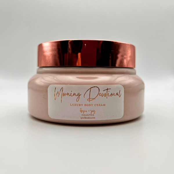 hope + joy collective beauty, cosmetics Morning Devotional HJC Luxury Body Cream HJC Luxury Body Cream