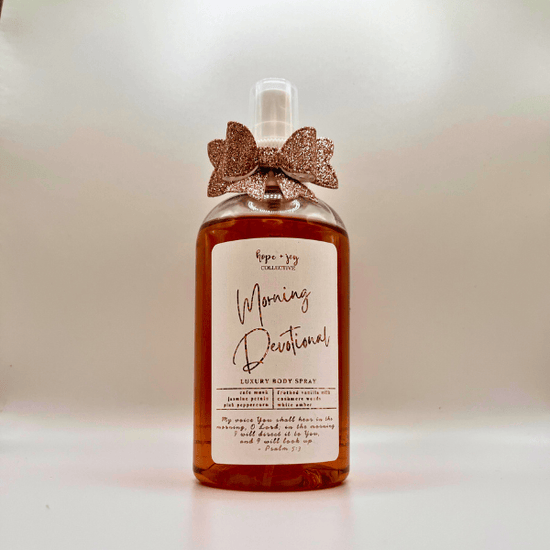 hope + joy collective beauty, cosmetics Morning Devotional HJC Luxury Body Spray HJC Luxury Body Spray