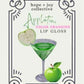 hope + joy collective cosmetics Appletini Color-Changing Flavor HJC Beverage Inspired Lip Glosses