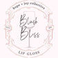 hope + joy collective cosmetics Blush Bliss Flavor HJC Beverage Inspired Lip Glosses