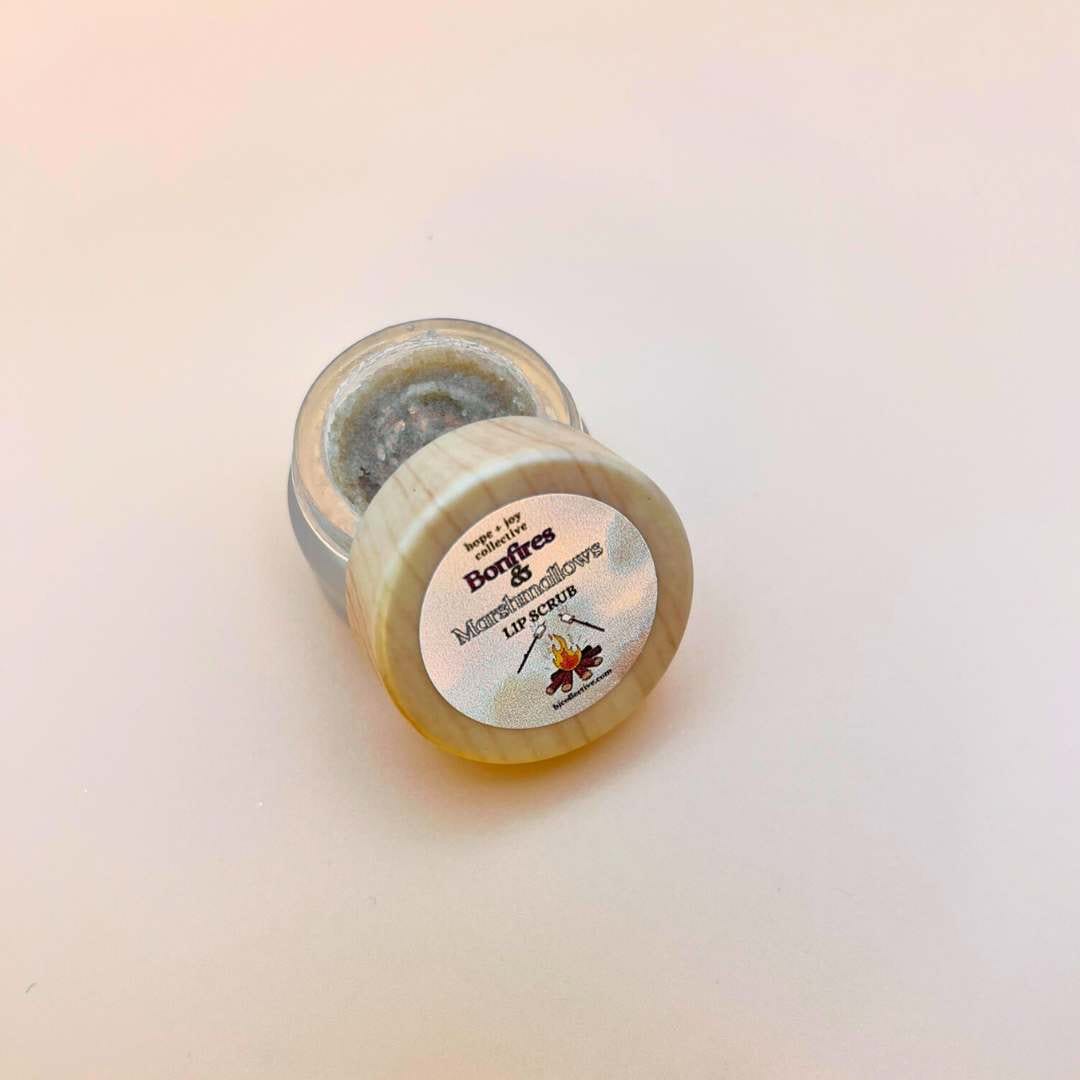hope + joy collective cosmetics Bonfires & Marshmallows HJC Exclusive Lip Scrubs HJC Exclusive Lip Scrubs | Gentle Exfoliation