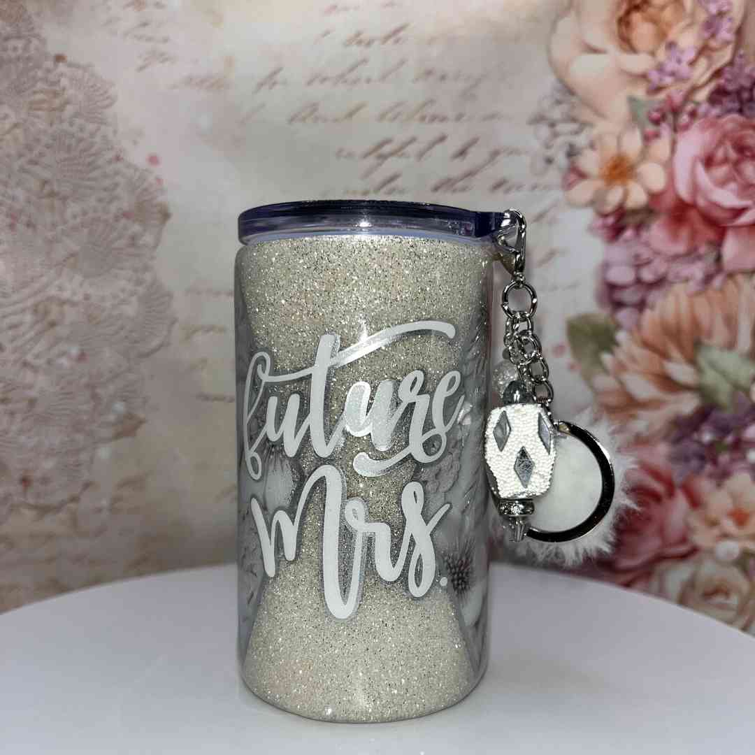 hope + joy collective Future Mrs. 3-oz Tumbler Keychain