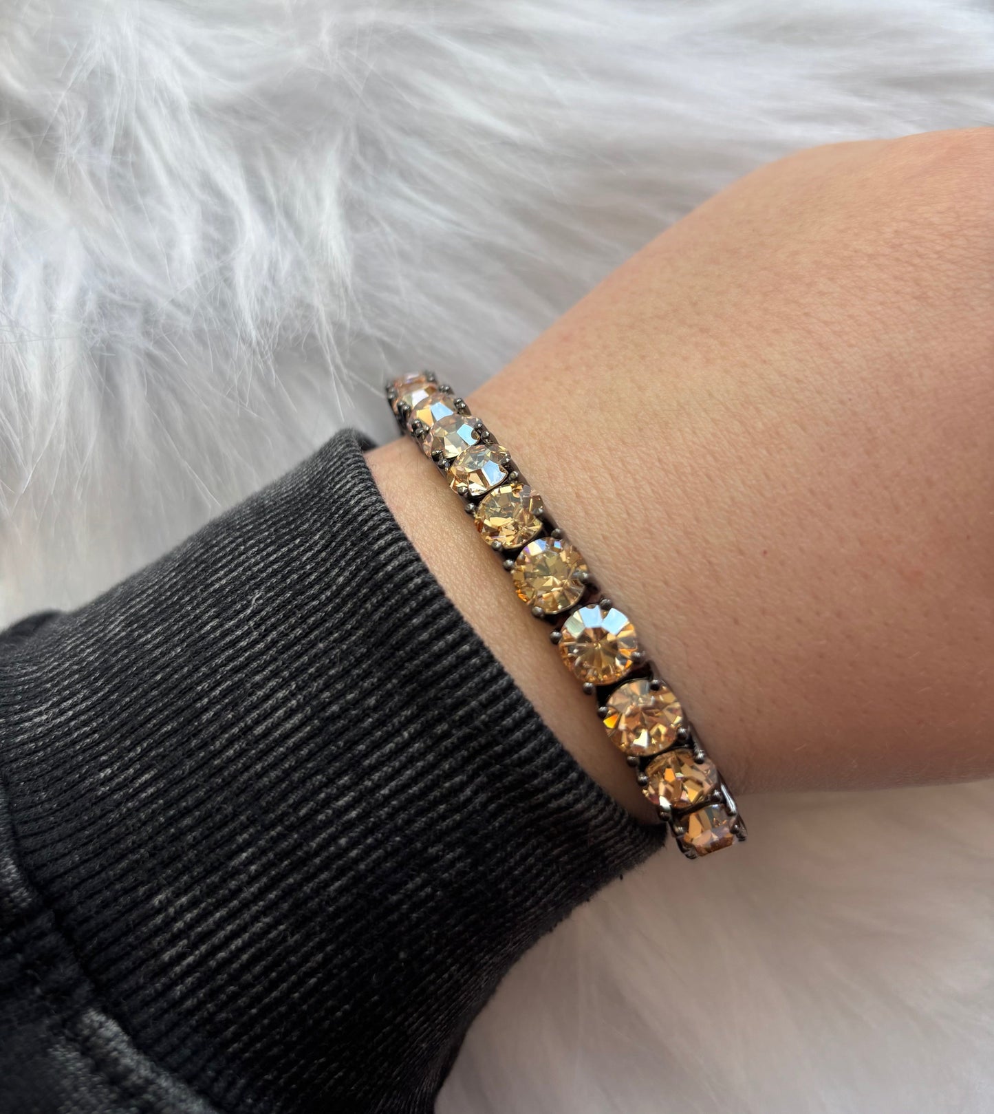 hope + joy collective Glow The Radiance Tennis Bracelet The Radiance Tennis Bracelet