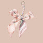 hope + joy collective Handmade Silky Scarf Bag Charm or Keychain Handmade Silky Scarf Bag Charm or Keychain