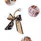 hope + joy collective Handmade Silky Scarf Bag Charm or Keychain Handmade Silky Scarf Bag Charm or Keychain