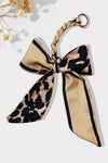 hope + joy collective Handmade Silky Scarf Bag Charm or Keychain Handmade Silky Scarf Bag Charm or Keychain