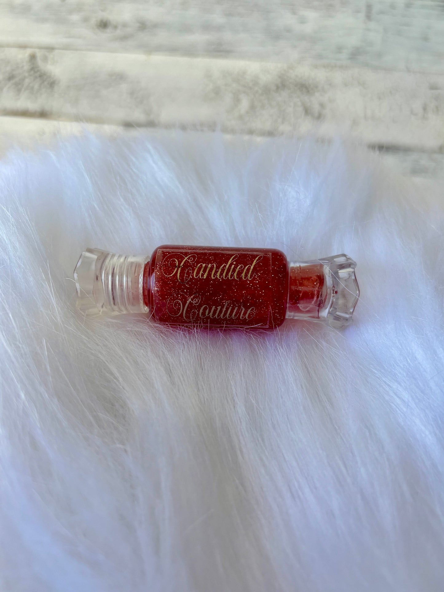 hope + joy collective lip gloss, beauty Candied Couture Sparkling Lip Gloss Candied Couture Sparkling Lip Gloss | Sheer Red & Holographic Sparkle