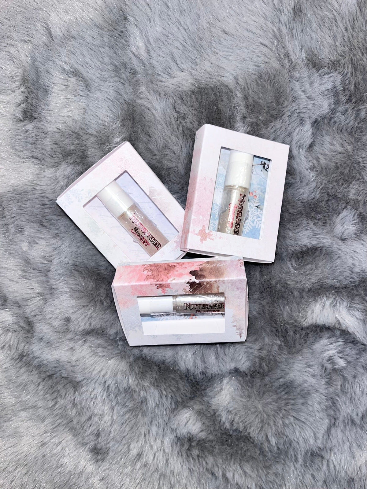 hope + joy collective lip gloss, beauty, cosmetics Nutcracker Sweet Peppermint Vanilla Lip Gloss HJC Mini Lip Glosses - Matchbox Gift - Stocking Stuffer - Wedding Favor HJC Mini Lip Glosses - Matchbox Gift - Stocking Stuffer - Wedding Favor