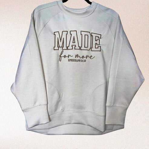 hope + joy collective Made for More Ultra-Soft Pullover Shirt Made for More Ultra-Soft Pullover Shirt