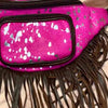 hope + joy collective Pink Cowhide Fanny Pack