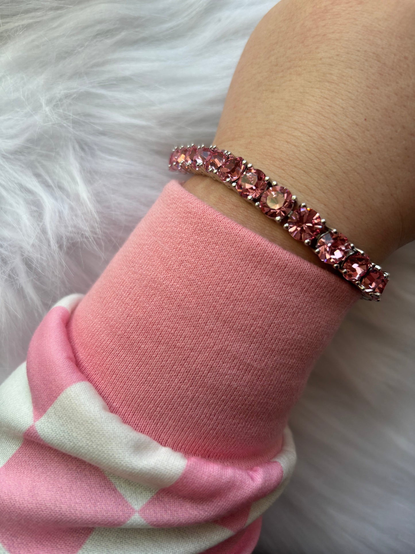 hope + joy collective Pink The Radiance Tennis Bracelet The Radiance Tennis Bracelet