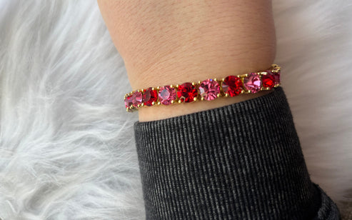 hope + joy collective Red The Radiance Tennis Bracelet The Radiance Tennis Bracelet
