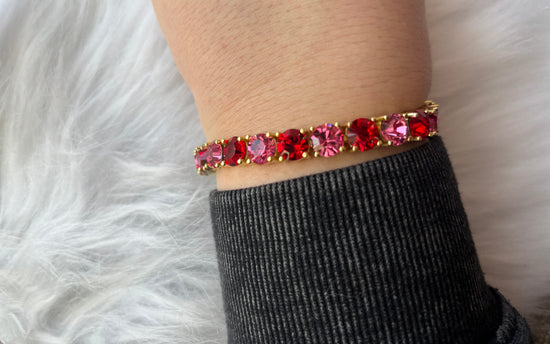 hope + joy collective Red The Radiance Tennis Bracelet The Radiance Tennis Bracelet