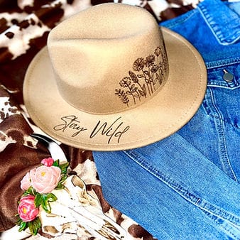 hope + joy collective Stay Wild Cowboy Hat
