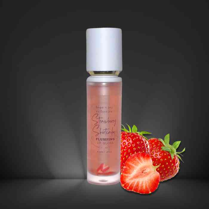 hope + joy collective Strawberry Shortcake Plumping Lip Gloss