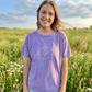 hope + joy collective T-Shirt Lavender / S Grow in Grace T-Shirt | Bright Pastel Tee Grow in Grace T-Shirt | Bright Pastel Tee