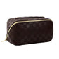 hope + joy collective Vegan Leather Checkered Make-up Bag Vegan Leather Checkered Make-up Bag
