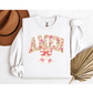 Printify Sweatshirt Amen Floral Crewneck Amen Floral Crewneck