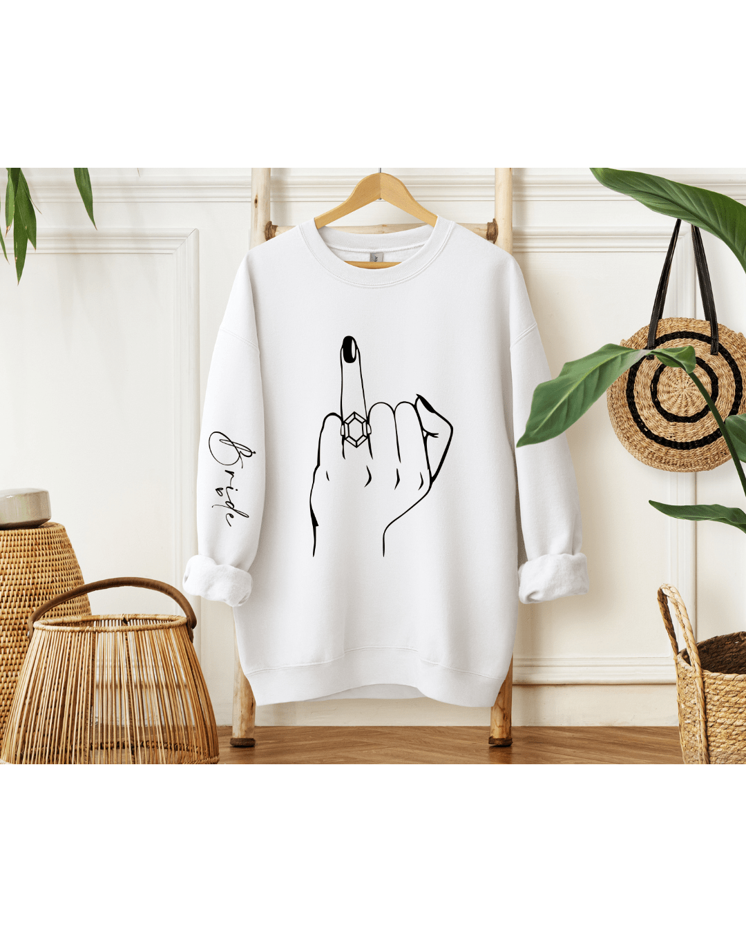Printify Sweatshirt Engagement | Bride Crewneck Sweatshirt Engagement | Bride Crewneck Sweatshirt