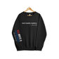 Printify Sweatshirt God. Family. Country. - Charlie Kirk Crewneck (Black) God. Family. Country. - Charlie Kirk Crewneck (Black)