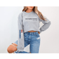 Printify Sweatshirt God. Family. Country. - Charlie Kirk Crewneck (Sport Grey) God. Family. Country. - Charlie Kirk Crewneck (Sport Grey)
