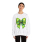 Printify Sweatshirt Grinch Coquette Crewneck Sweatshirt Grinch Coquette Crewneck Sweatshirt