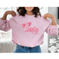 Printify Sweatshirt Light Pink / S Bride to Be Retro Crewneck Bride to Be Retro Crewneck