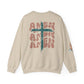 Printify Sweatshirt “Prayer Claimed” Amen Crewneck Sweatshirt “Prayer Claimed” Amen Crewneck Sweatshirt