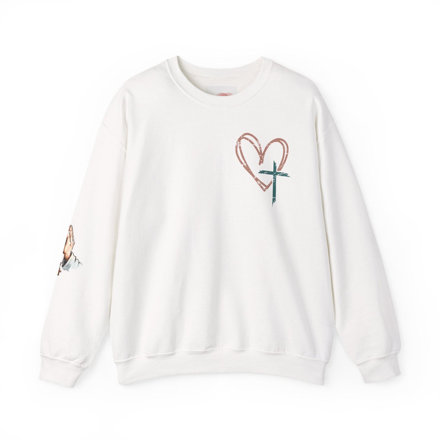 Printify Sweatshirt “Prayer Claimed” Amen Crewneck Sweatshirt “Prayer Claimed” Amen Crewneck Sweatshirt