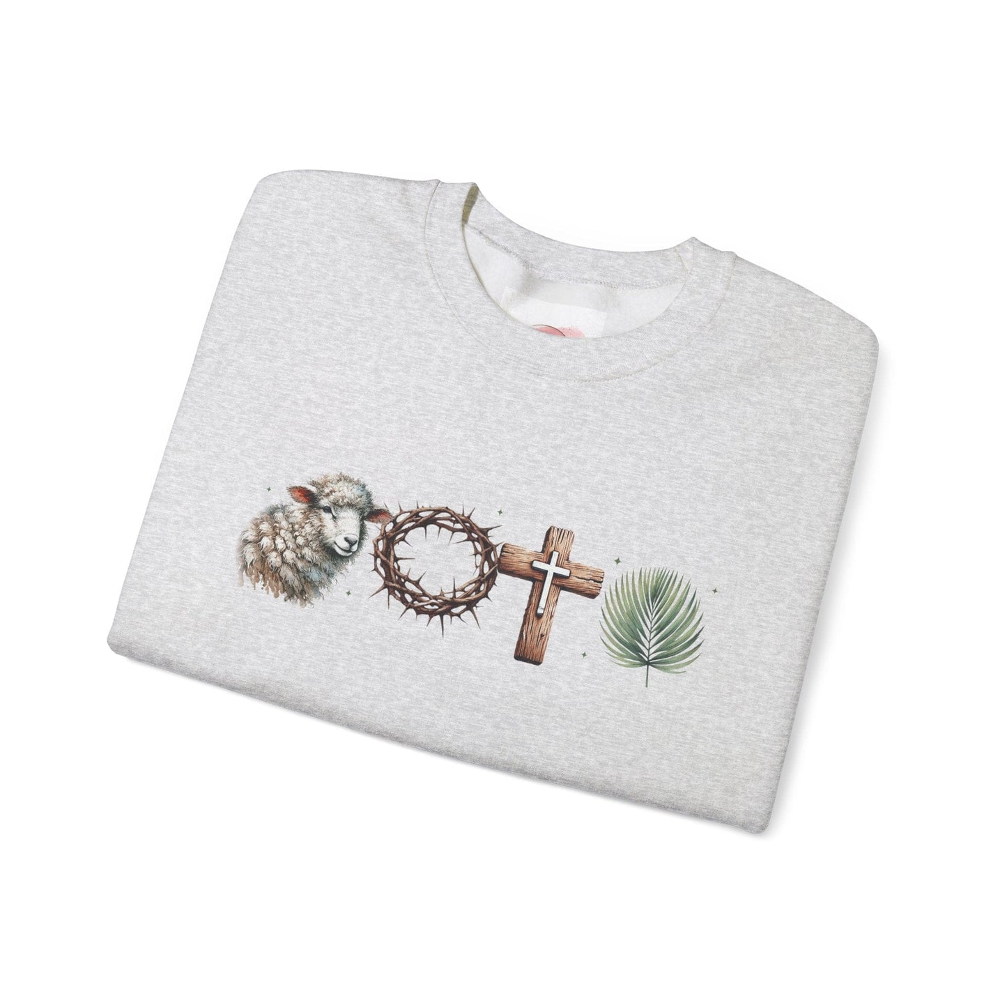 Printify Sweatshirt Resurrection Story He is Risen Sweatshirt Resurrection Story He is Risen Sweatshirt