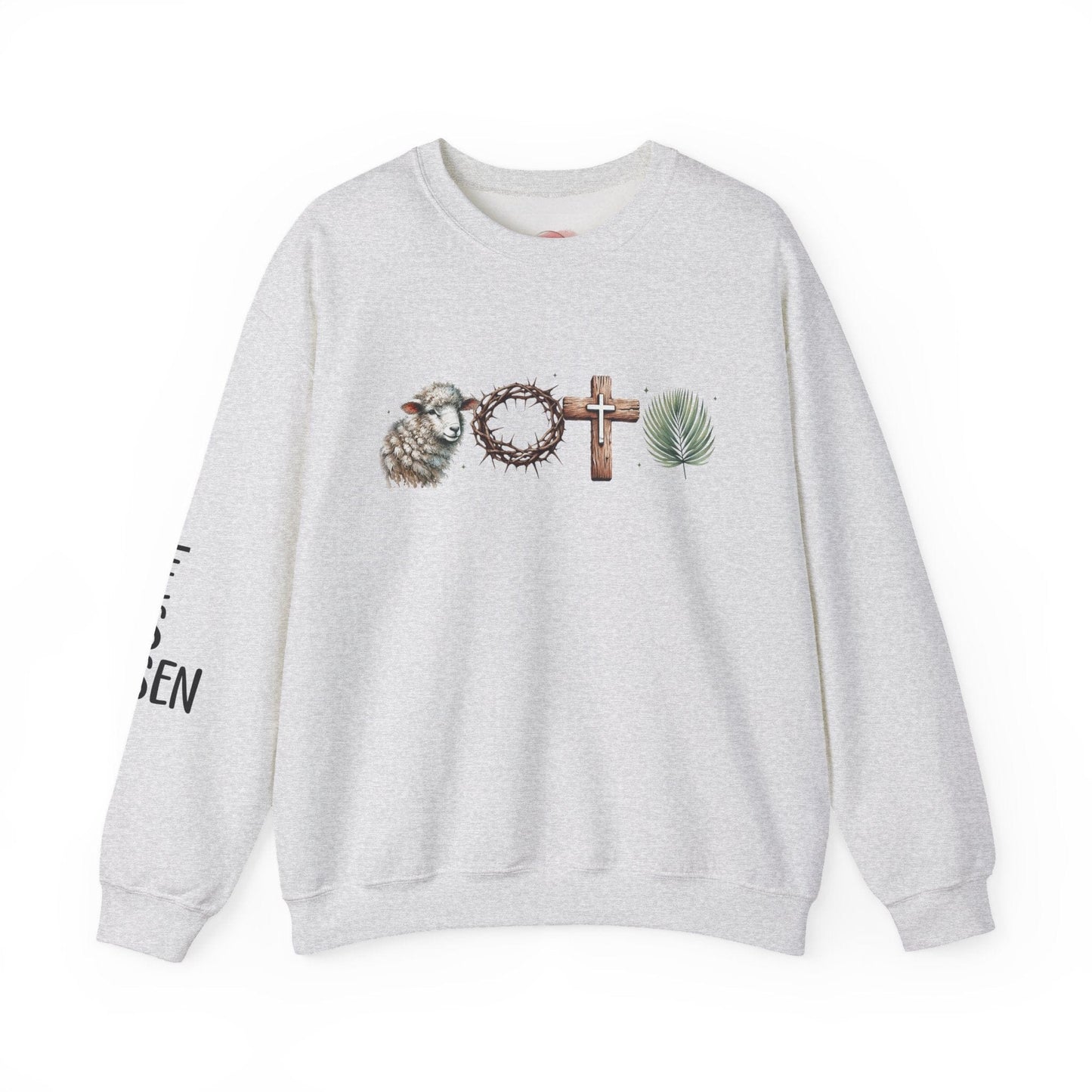Printify Sweatshirt Resurrection Story He is Risen Sweatshirt Resurrection Story He is Risen Sweatshirt