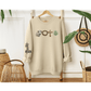 Printify Sweatshirt Sand / S Resurrection Story He is Risen Sweatshirt Resurrection Story He is Risen Sweatshirt