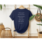 Printify T-Shirt “Well Done, Faithful Servant” Charlie Kirk Remembrance Tee - Navy and White “Well Done, Faithful Servant” Charlie Kirk Remembrance Tee - Navy and White