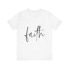 Printify T-Shirt White / XS Faith Ephesians 2:8 | Saved by Grace Tee Faith Ephesians 2:8 | Saved by Grace Tee