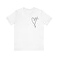 Printify T-Shirt White / XS He Holds My Heart Christian T-Shirt | Jesus Has My Back Tee He Holds My Heart Christian T-Shirt | Jesus Has My Back Tee