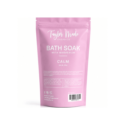 Taylor Made Organics bath additive Calm Magnesium Bath Soaks with Essential Oils Magnesium Bath Soaks with Essential Oils