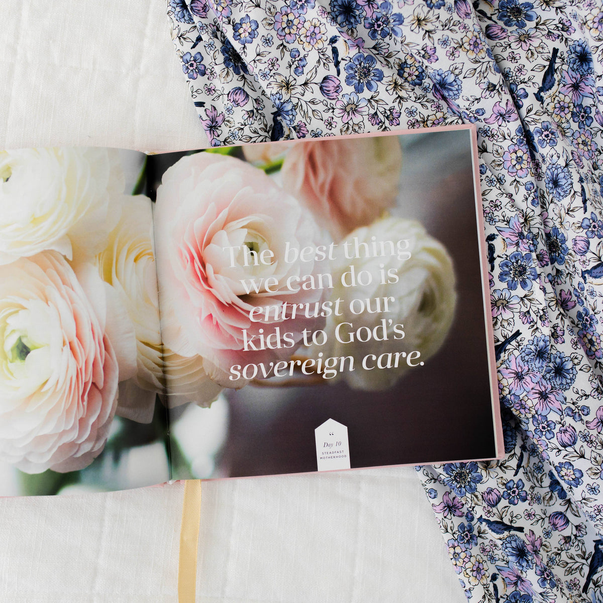 The Daily Grace Co Steadfast Motherhood Devotional | Coffee Table Book Steadfast Motherhood Devotional | Coffee Table Book