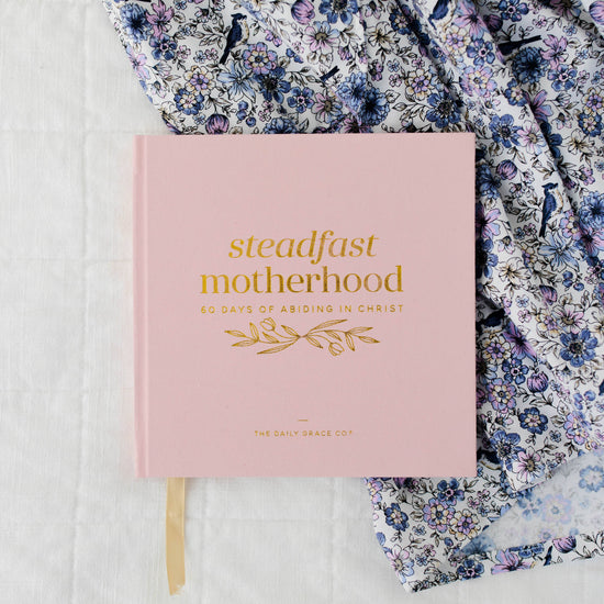 The Daily Grace Co Steadfast Motherhood Devotional | Coffee Table Book Steadfast Motherhood Devotional | Coffee Table Book